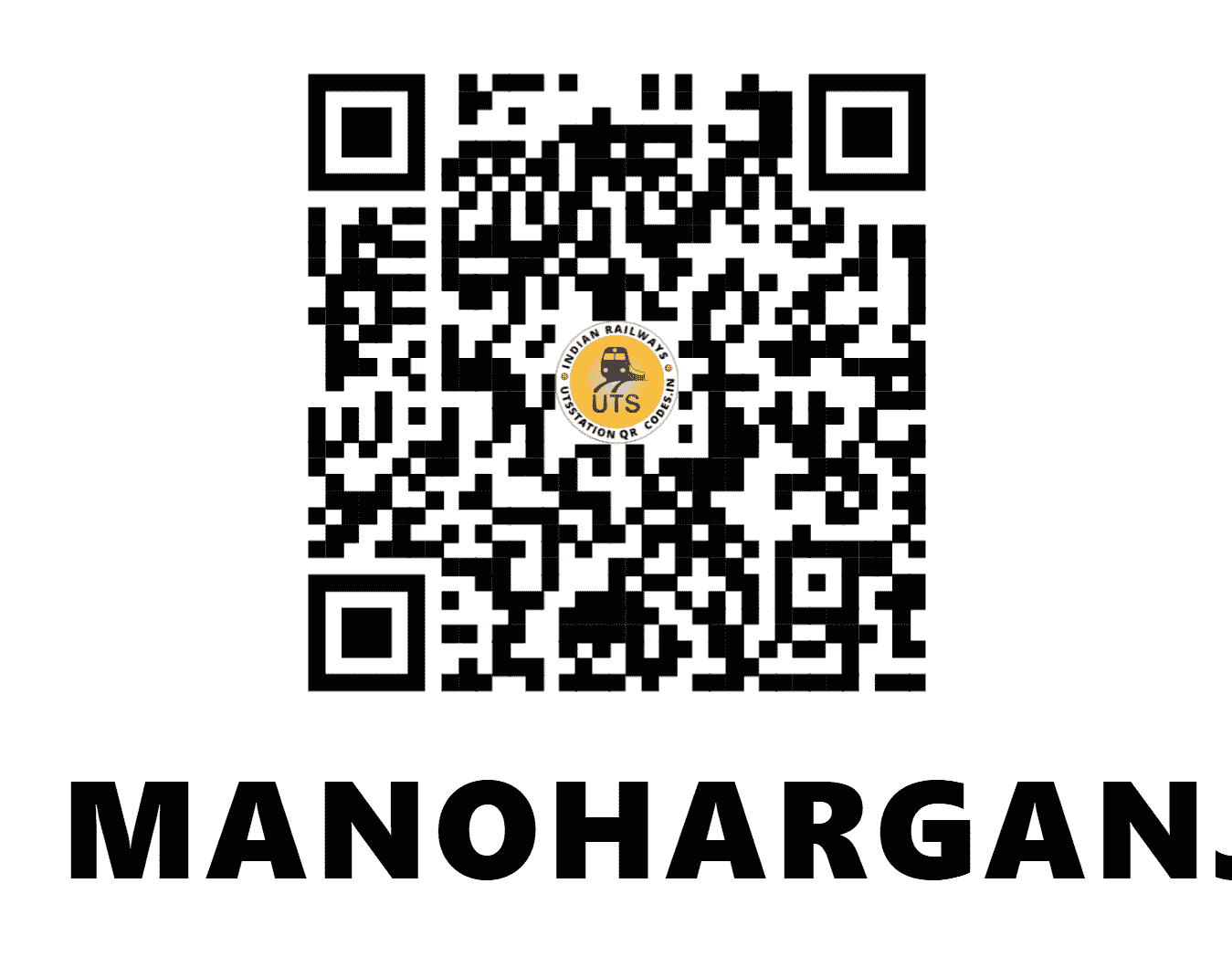 UTS QR Code for MANOHARGANJ - MNJ (NC - UTTAR PRADESH)